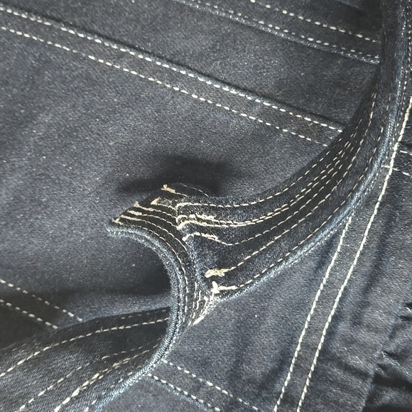 NWT Pilcro Halter Deep-V Seamed Open-Back Mini Dress - Picture 6 of 12